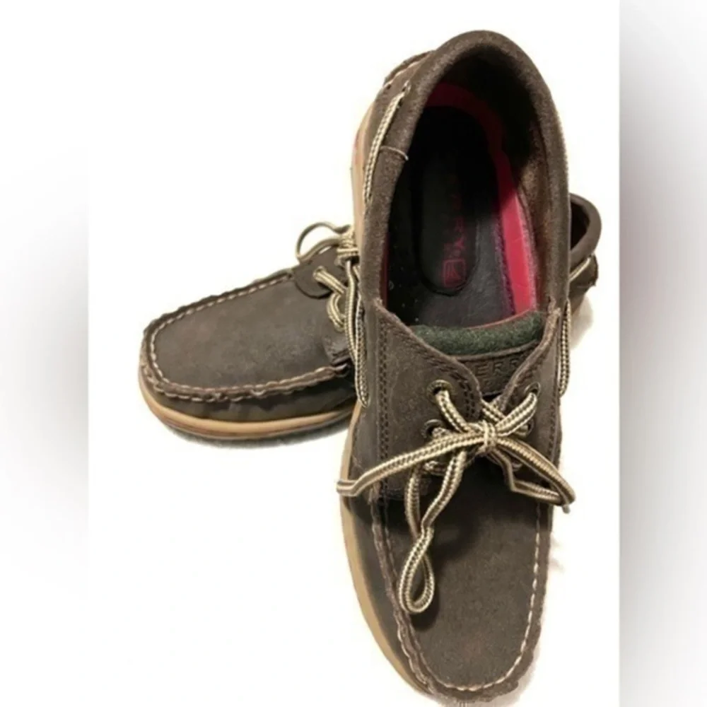 NWOT Sperry Top Siders leather deck shoes boat shoes